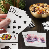 Jeu De Cartes Forêt hôtelière Pastel (In Situ)