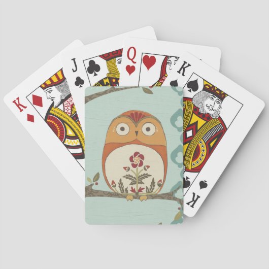 Jeu De Cartes Forêt II fantaisie (dos)