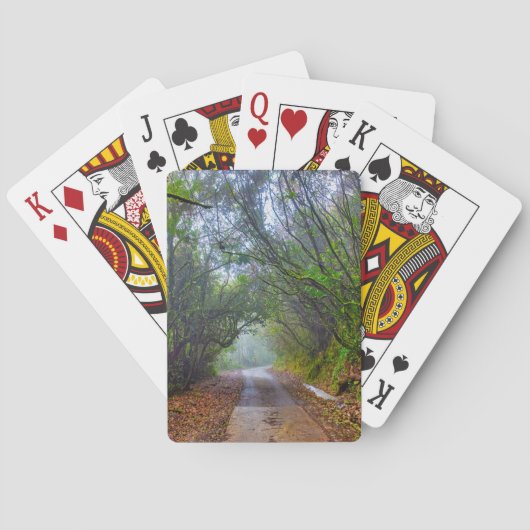 Jeu De Cartes Forêt moussue (dos)