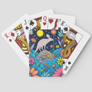 Jeu De Cartes Forêt nocturne rêveuse