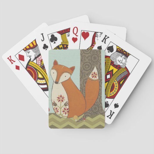 Jeu De Cartes Forêt Whimsy IV (dos)