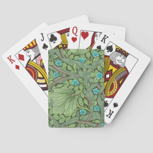 Jeu De Cartes Forget-Me-Nots, Wallpaper de William Morris (dos)
