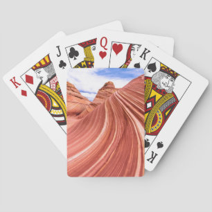 Jeu De Cartes Formation de Wave Sandstone Rock
