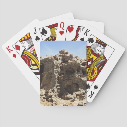 Jeu De Cartes Formation rocheuse d'Aruba (dos)
