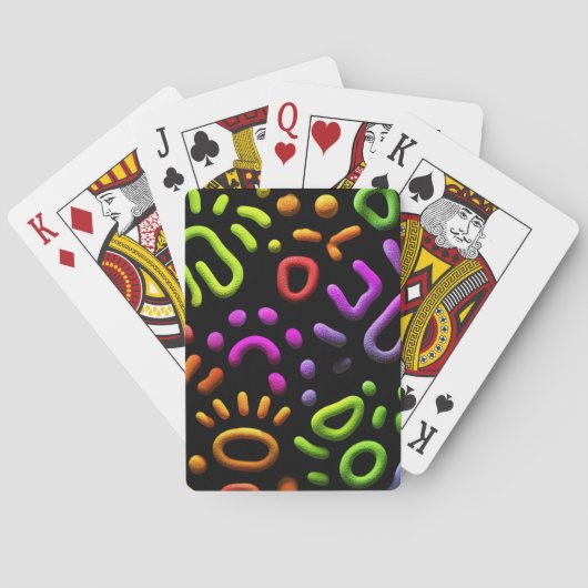 Jeu De Cartes Formes Abstraites (dos)