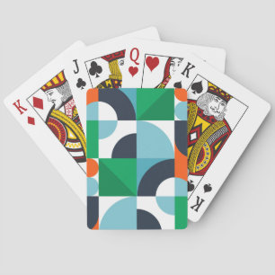 Jeu De Cartes Formes et formes simples Abstraites