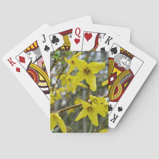 Jeu De Cartes Forsythie au printemps (dos)
