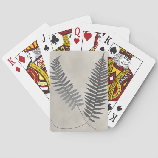 Jeu De Cartes Fougères vintages (dos)