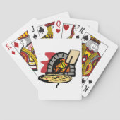 Jeu De Cartes Four à pizza (dos)