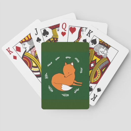 Jeu De Cartes Fox Bicycle® Poker Jouer Cartes (dos)
