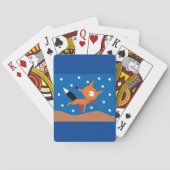 Jeu De Cartes Fox Et Stars Jouant Des Cartes (dos)