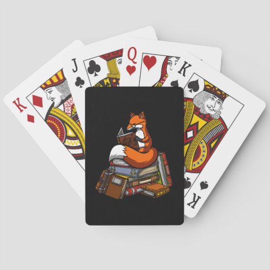 Jeu De Cartes Fox Lire Un Livre (dos)
