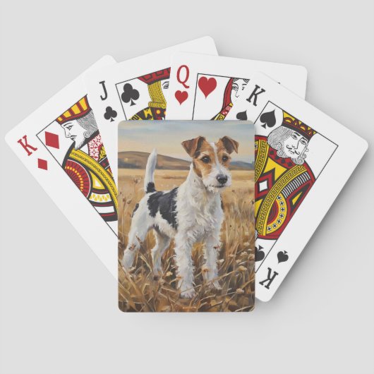 Jeu De Cartes Fox Terrier (dos)