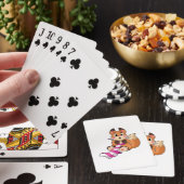 Jeu De Cartes Fox with Scarf (In Situ)