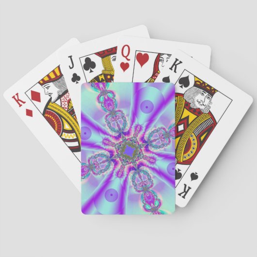 Jeu De Cartes Fractal 113 Cartes de lecture (dos)