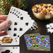 Jeu De Cartes Fractal 119 Playing Cards (In Situ)