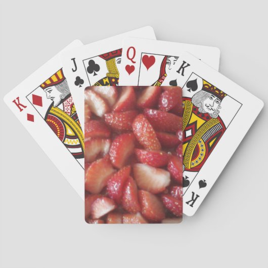 Jeu De Cartes Framboises, Snack de nourriture saine, Fruits roug (dos)