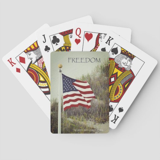 Jeu De Cartes FREEDOM Bicycle Lecture Cartes (dos)
