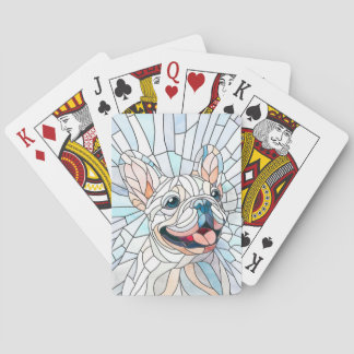 Jeu De Cartes French Bulldog - Français - mosaïque pastel