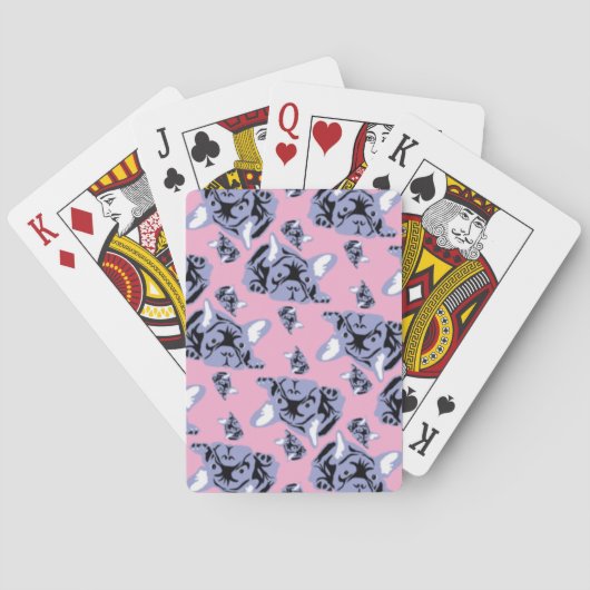 Jeu De Cartes French Bulldogs (dos)