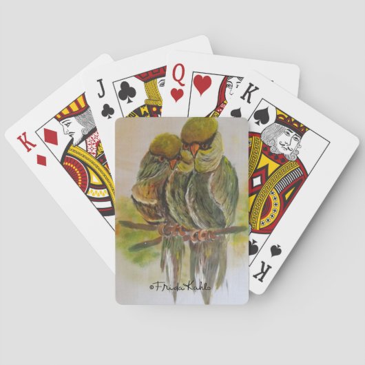 Jeu De Cartes Frida Kahlo Oiseaux peints (dos)
