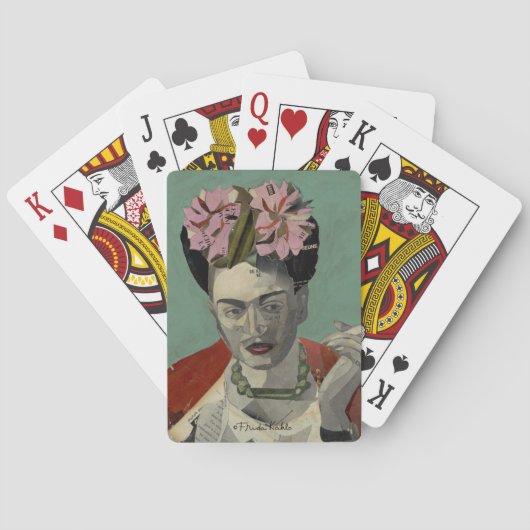 Jeu De Cartes Frida Kahlo par Garcia Villegas (dos)