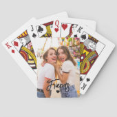 Jeu De Cartes Friends Custom Photo Cartes de lecture (dos)