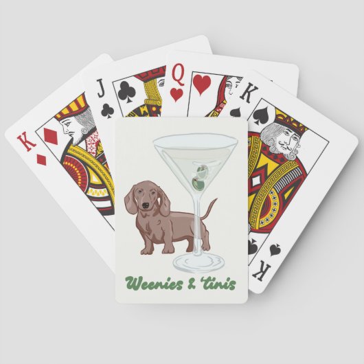 Jeu De Cartes Frites & Martinis Soirée (dos)