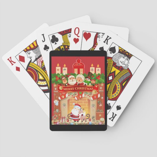 Jeu De Cartes Frohe Weihnachten (dos)