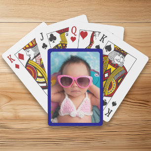 Jeu De Cartes Frontière marine pour votre photo