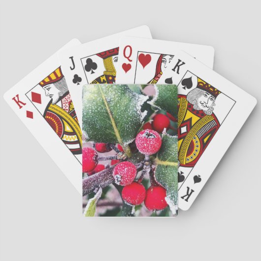 Jeu De Cartes Frosty Holly (dos)