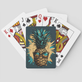 Jeu De Cartes Fruits d'ananas marrants