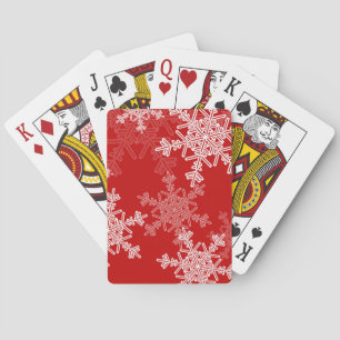 Jeu De Cartes Fruits de Noël rouge et blanc