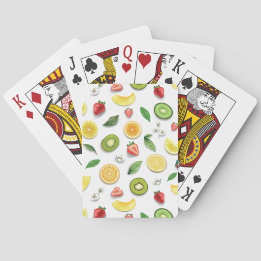 Jeu De Cartes Fruits mixtes 4 (dos)