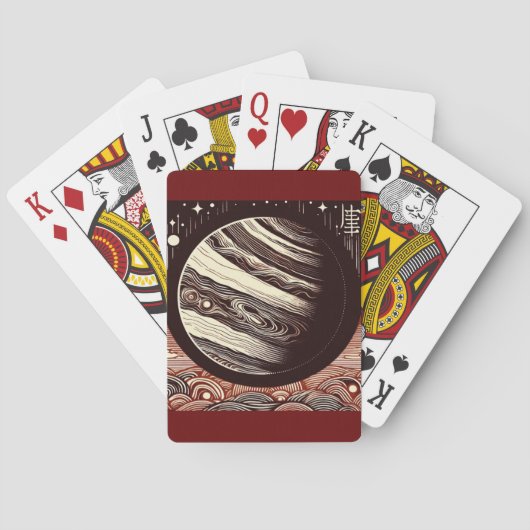 Jeu De Cartes FSF Jupiter Woodcut 2 (dos)