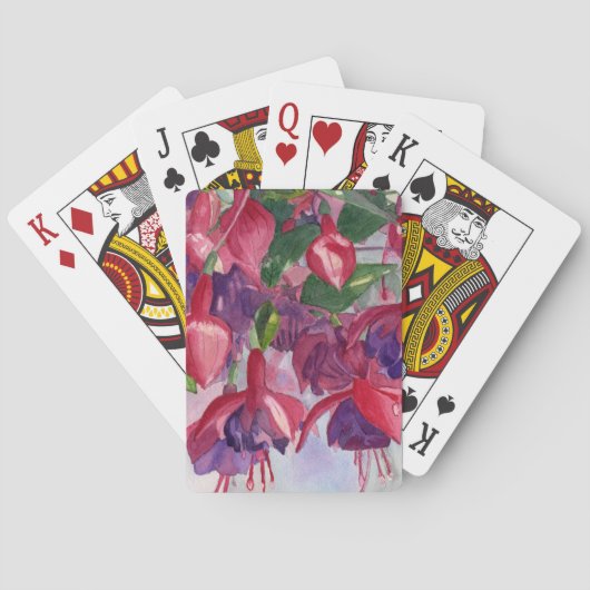 Jeu De Cartes Fuchsia Frenzy (dos)