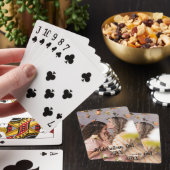 Jeu De Cartes Full Photo - Vertical Custom Text and Photo (In Situ)