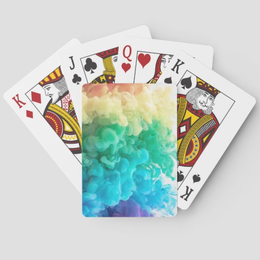 Jeu De Cartes fumée arc en ciel (dos)