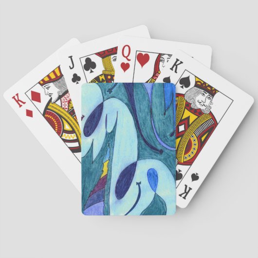 Jeu De Cartes Fumes bleues (dos)