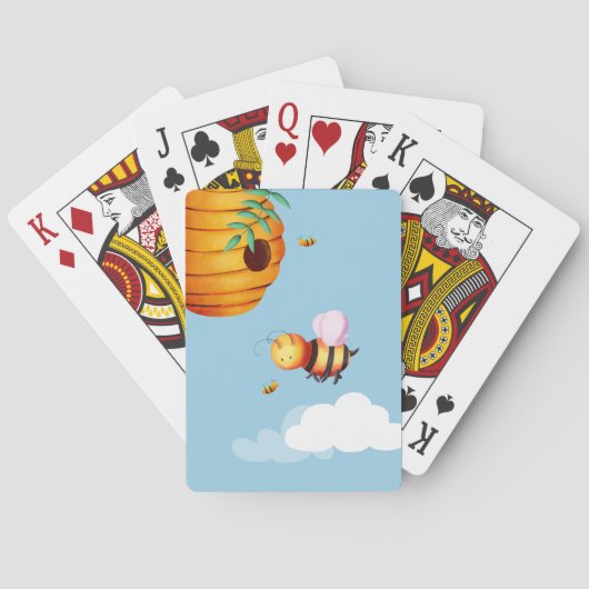 Jeu De Cartes Fun Yellow Bee (dos)