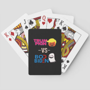 Jeu De Cartes Funky Trumpkin Vs Boo Biden Classe Design Hallowee