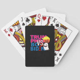 Jeu De Cartes Funky Trumpkin Vs Boo Biden Classe Design Hallowee