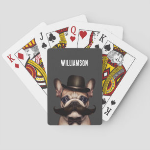 Jeu De Cartes Funny Chien Nom personnalisé