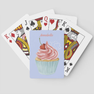 Jeu De Cartes Funny Cupcake Love nom personnalisé