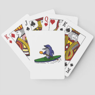 Jeu De Cartes Funny Dolphin Kayaking
