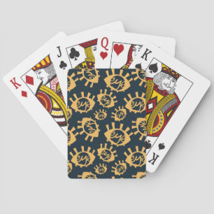 Jeu De Cartes Funny Eyes Doodle Classic Playing Cards