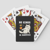 Jeu De Cartes Funny No Kings in America Retro Classic Style (dos)