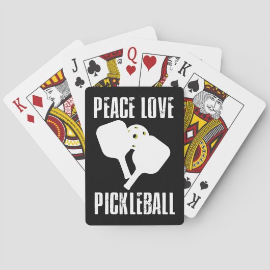 Jeu De Cartes Funny Pickleball (dos)