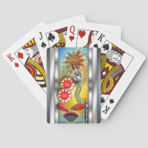 Jeu De Cartes Funny Retro Pinball Machine