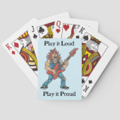 Jeu De Cartes Funny Rockstar Jouer aux cartes (dos)